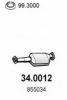 ASSO 34.0012 Catalytic Converter